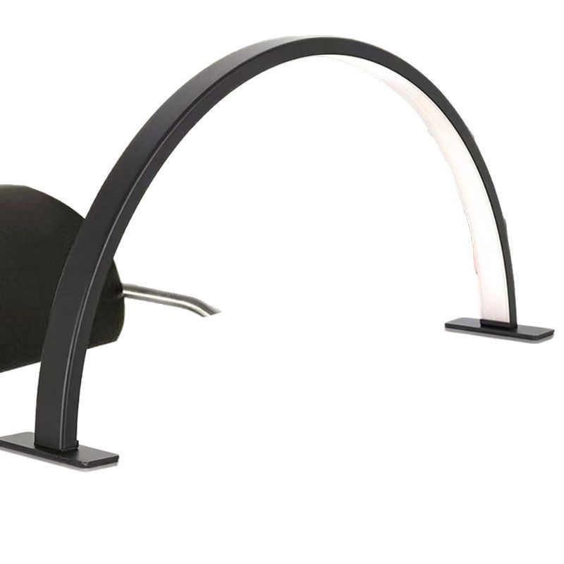 Lámpara de escritorio led creativa transfronteriza de medio mes lámpara de noche lámpara de aprendizaje de cama salón de belleza de uñas lámpara de brillo lámpara de barraca de noche en forma de u