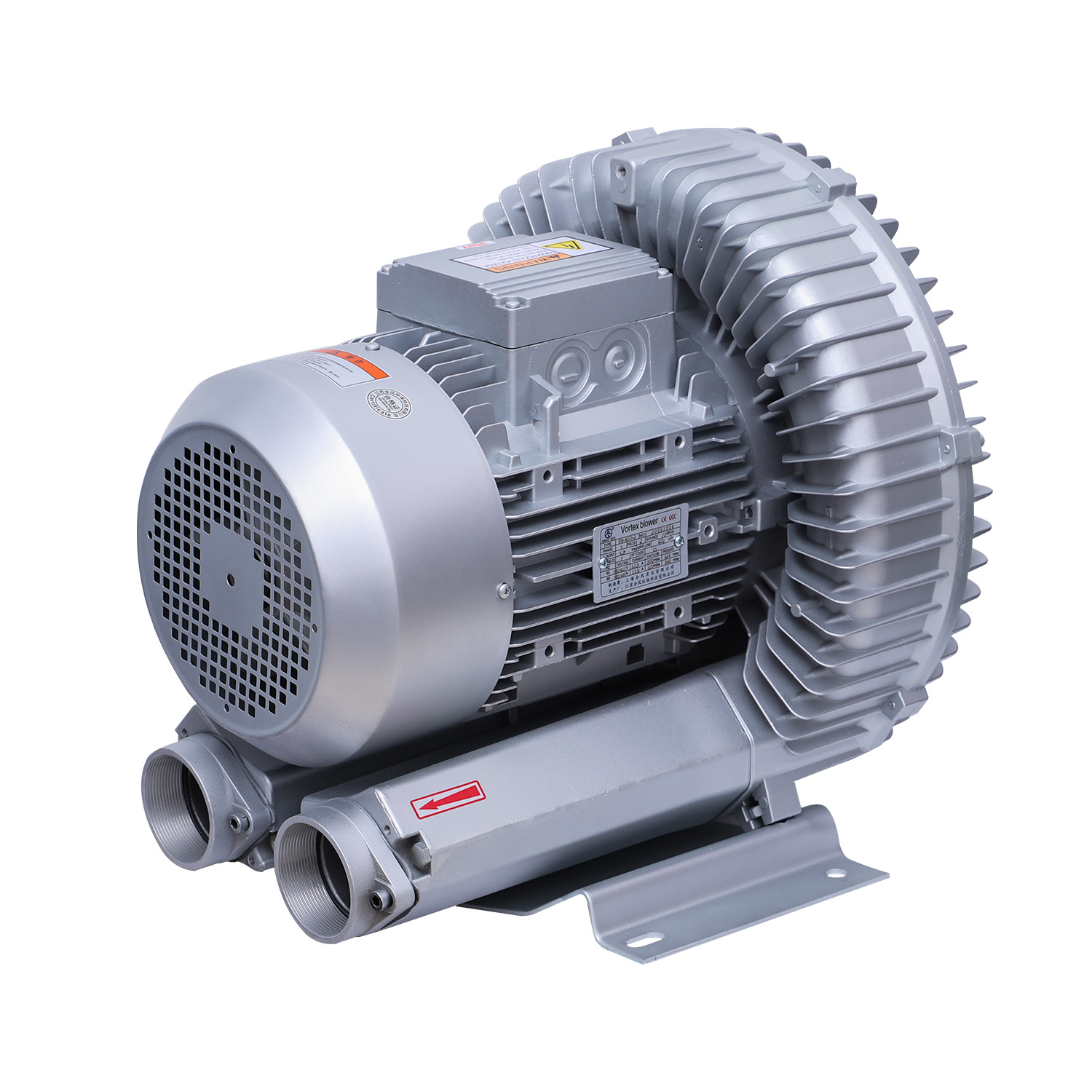 RB-81D-2投饵机用高压鼓风机 正压送料鼓风机 鱼塘送料鼓风机