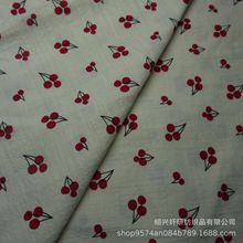 棉布涂料印花童装女装连衣裙套装裙子面料承接全棉涤棉家纺服装