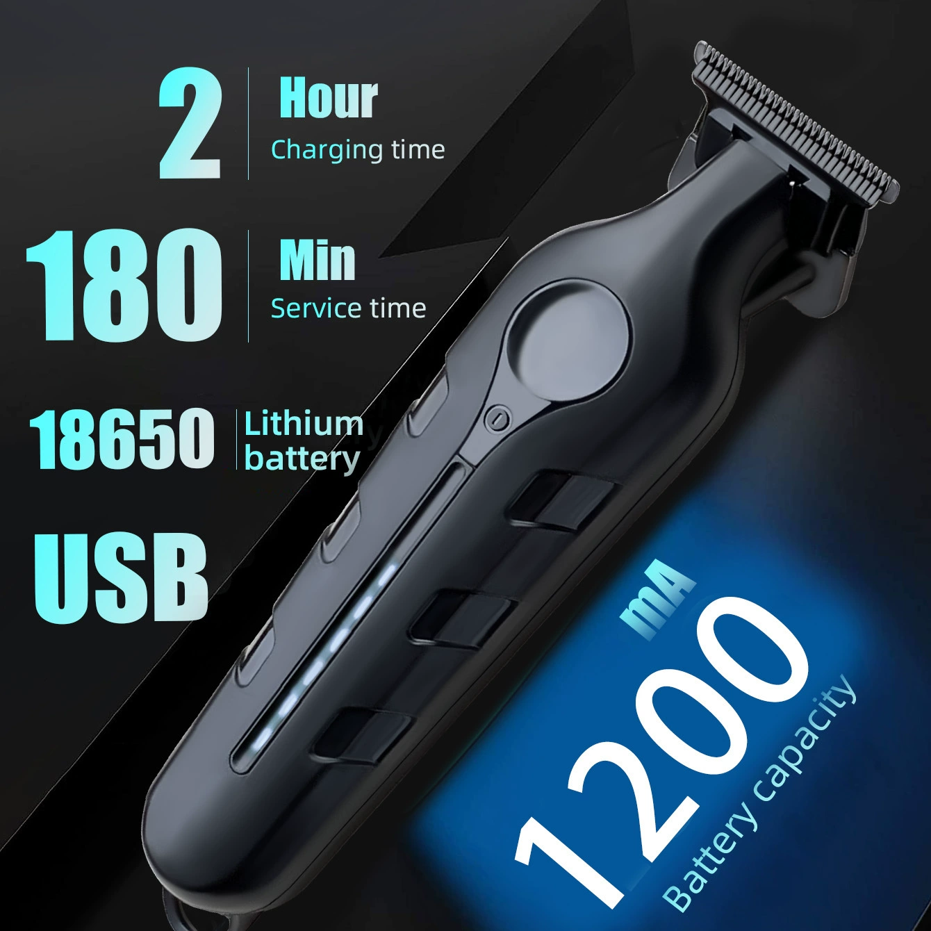 Электрическая стрижка машинкой с USB-зарядом для стрижки под Undercut, без указания площадки