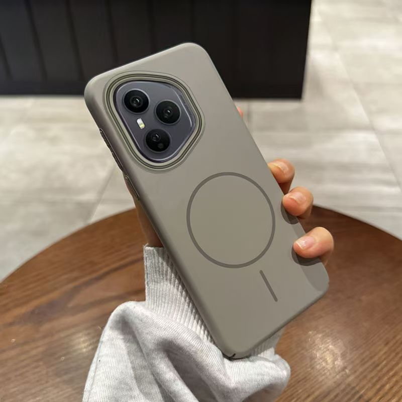 Honor 400pro 超薄型磁気電話ケース nova14 肌の感触つや消し保護ケース p80 通気性と放熱に適しています。|undefined