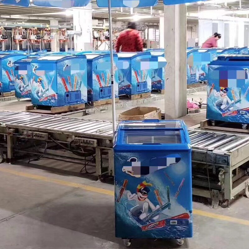 Customized Horizontal Freezer, Ice Cream Cabinet, Small Freezer, Ice Cube Freezer, Ice Cream Display Freezer