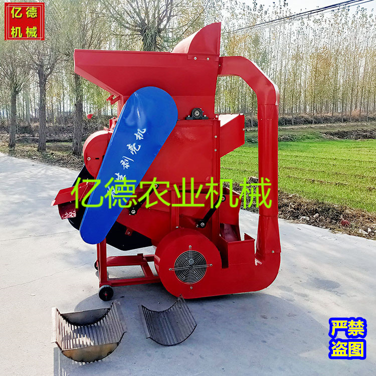 长果剥皮机自动二次覆脱除尘油房去石排杂花生剥壳机