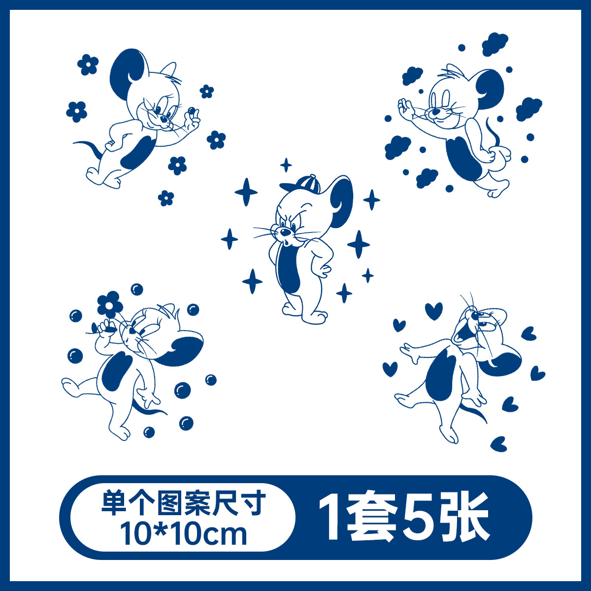 草本の漫画は花の腕の草本のジュースの紋章をつづり合わせて防水して汗を防ぎます。