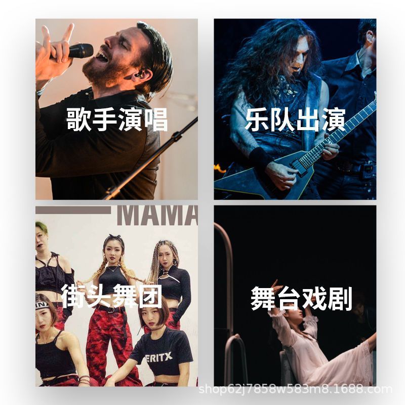 ワイヤレスリスニング耳バックプロ舞台演出バンド歌手デュアルチャンネルリアルタイムリターンシステムヘッドフォンg4000|undefined