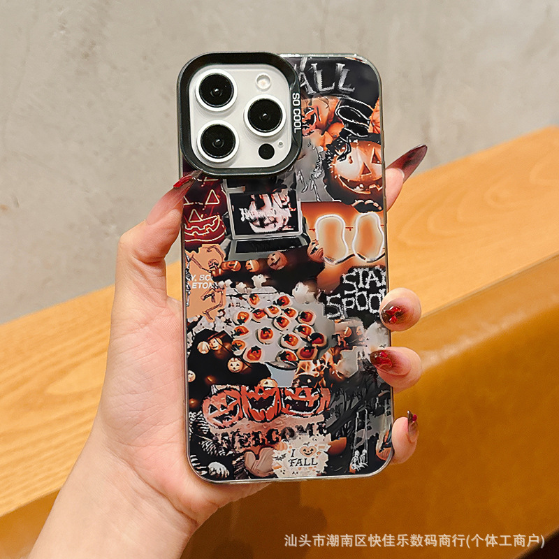 创意苹果16PROMAX卡通iPhone14PLUS简约13PRO防摔11/12手机壳X/XS|undefined