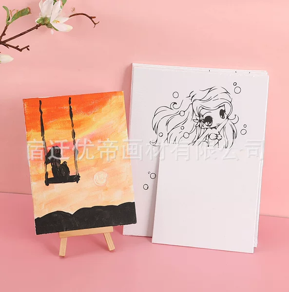3mm Oil Sette Canvas Frame Acrylic Canvas Board Oil Paint Cloth Frame White Canvas Canvas Board