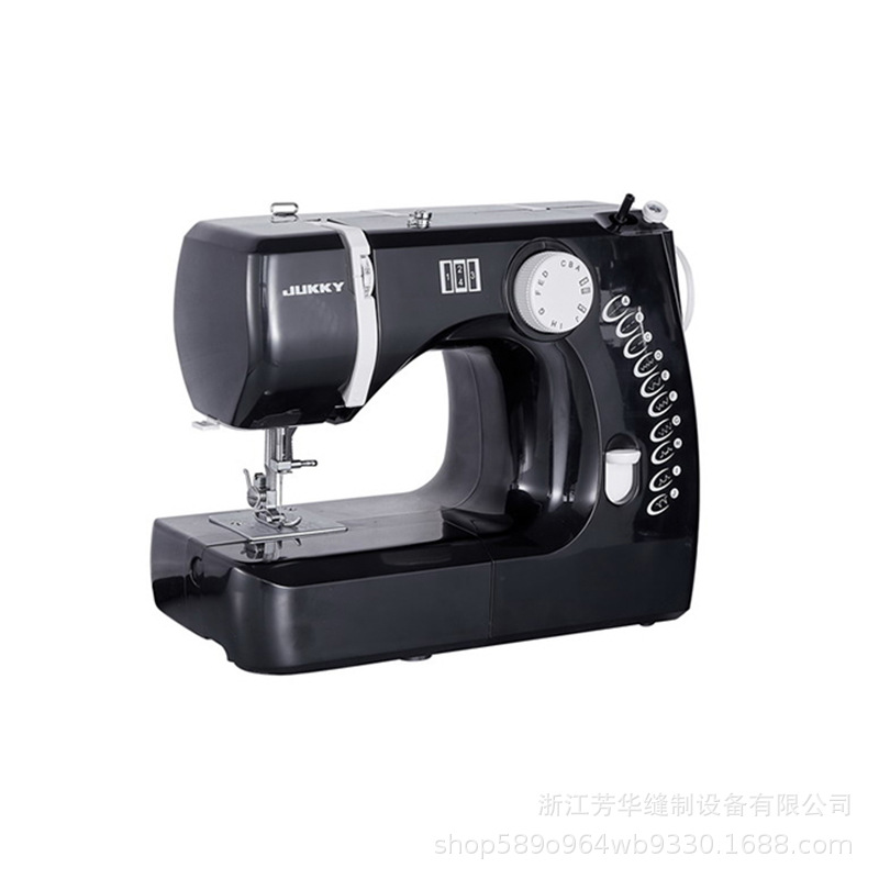 JUKKY牌多功能缝纫机家用型多功能缝纫机迷你缝纫机轻巧实用