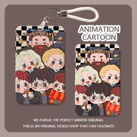 Q萌可爱学生校园卡饭卡套公交羊城通门禁工牌保护壳卡套挂绳