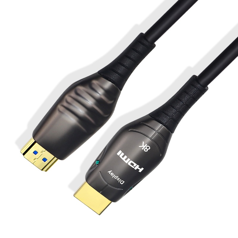 加工定制hdmi8k 蛇形电脑显示器投影仪超清视频线 hdmi光纤线2.1