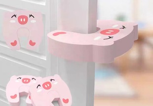 Children's Anti-collision Pad, Door-proof Clip, Glue-free Door Bottom Sealing Strip, High-elastic Buffer Foam Safety and Environmentally Friendly Material