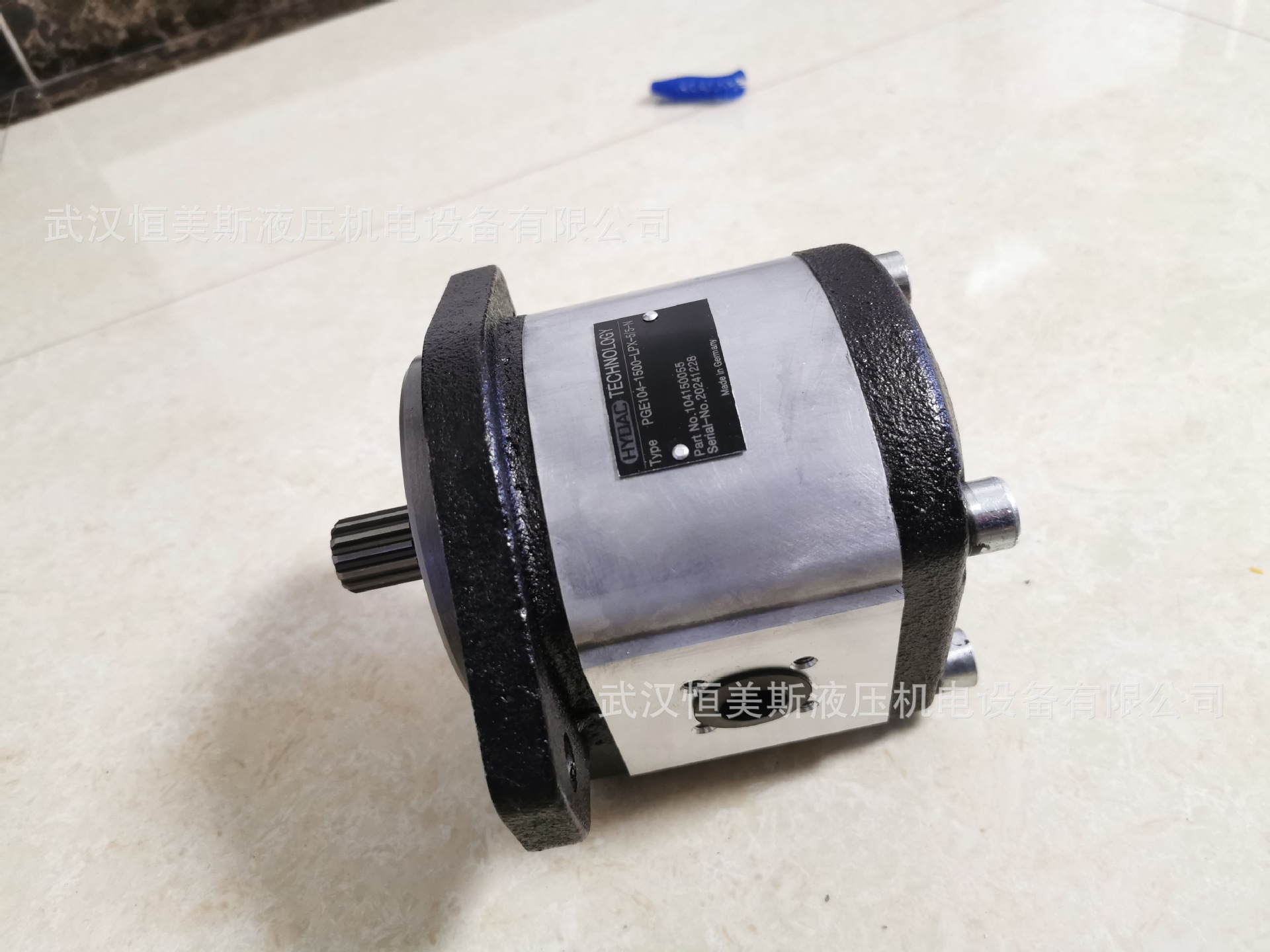 德国HYDAC贺德克齿轮油泵PGE104-1600-RFN1/1-N-XXXX