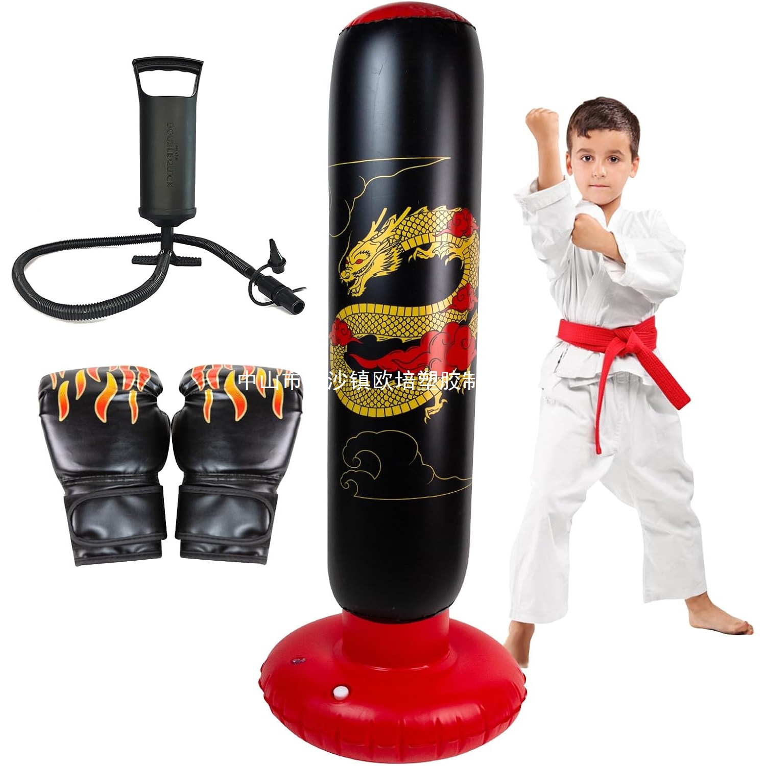 Onirii 66 Inch Kids Inflatable Punching Bag |   Large Stable K