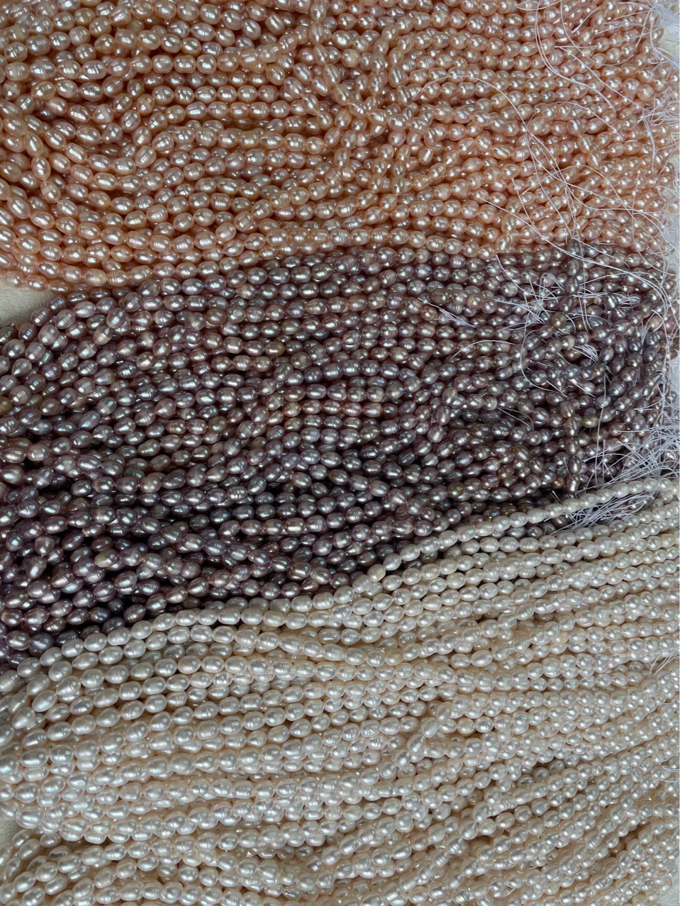 Бусины из натурального пресноводного жемчуга 7-8 мм ручной работы хорошая разумная цена за единицу не дорого, прямые продажи с фабрики