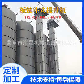 石粉颗粒输送机图片 沙石化肥垂直上料机 TD160皮带斗式提升机