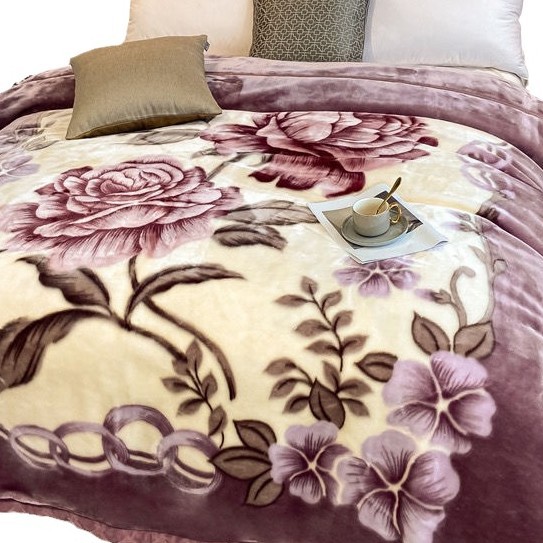 웨딩 더블 두꺼운 10KG 담요 가을과 겨울 담요 RASCHEL 담요 퀼트 담요 웨딩 레드