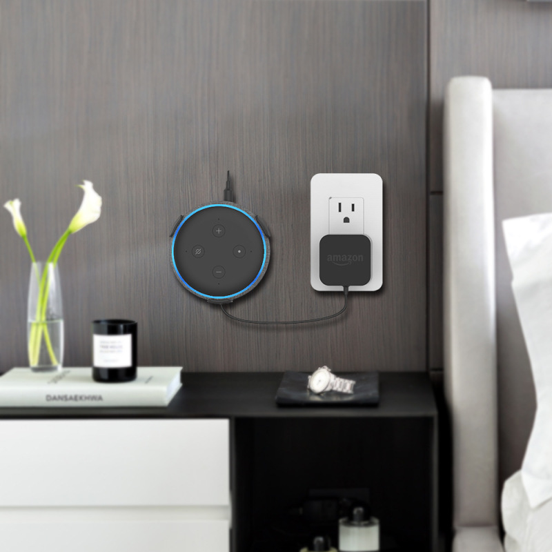 Echo dot3/4/5世代壁面スピーカースタンドスマート家庭用オーディオ部品収納スタンドに適しています|undefined
