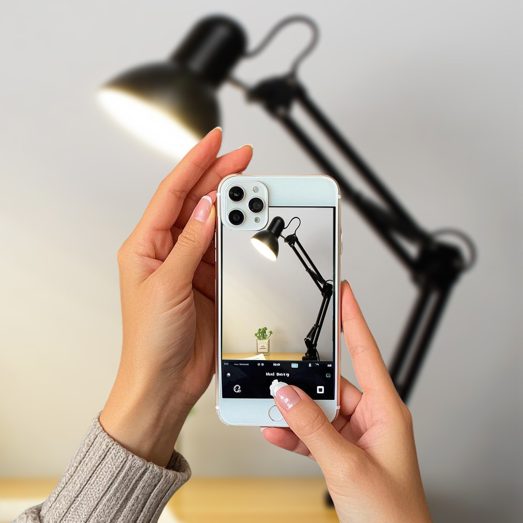 Lámpara de escritorio, lámpara LED plegable en voladizo, arte de uñas, lectura, estudio, trabajo, lámpara de escritorio, lámpara de clip para el hogar de dormitorio