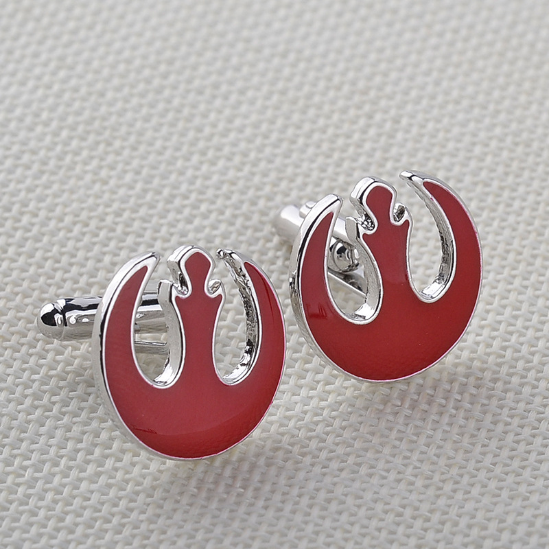 AliExpress Amazon new anchor oil drop cufflinks fashion all-match men's shirt cufflinks