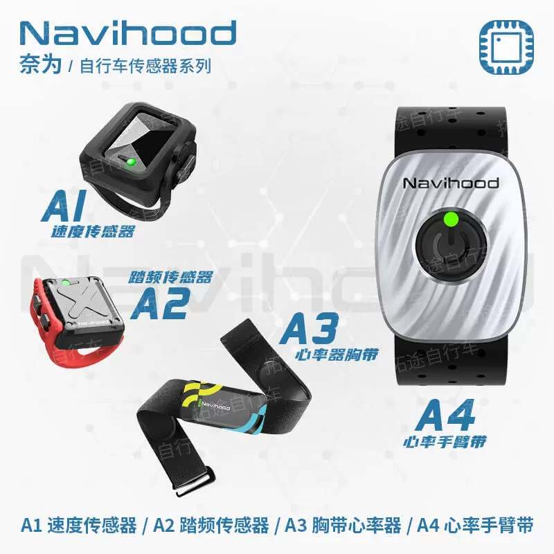 奈为传感器系列/A1速度传感器/A2踏频传感器/A3心率检测器