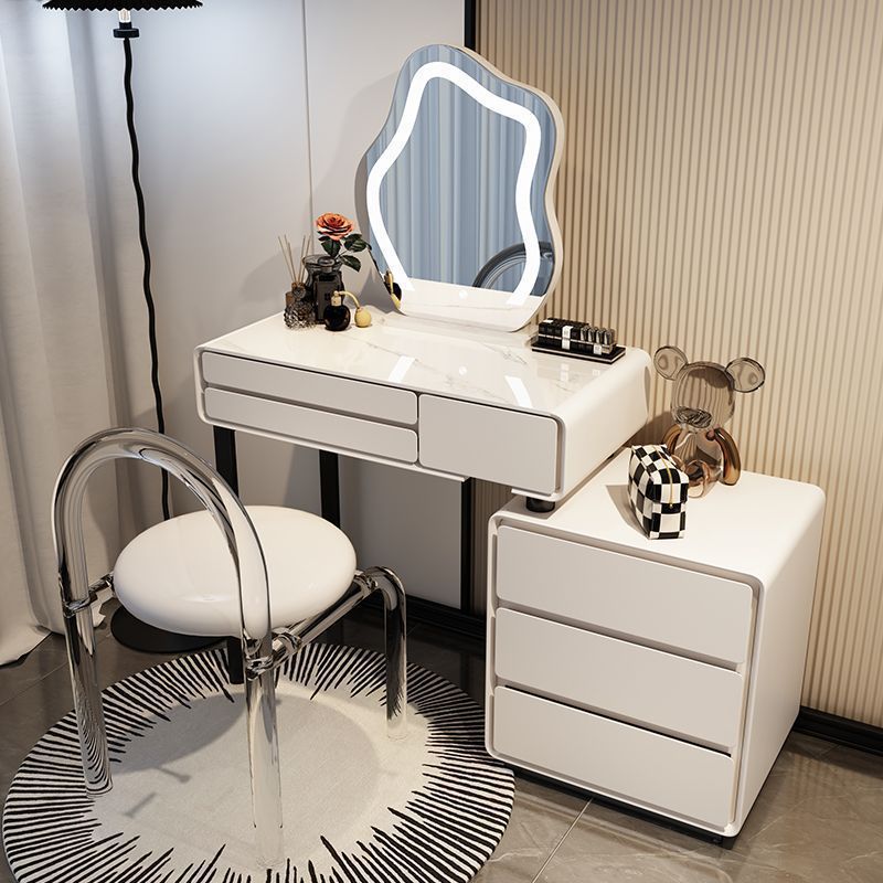 79.9 테이블 + 서랍장 + 구름거울 + 아크릴 의자