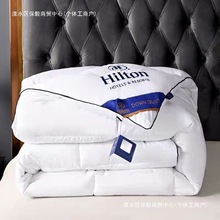 希尔顿被子酒店冬被加厚羽丝绒被单双人学生宿舍被芯春秋兰之烛优