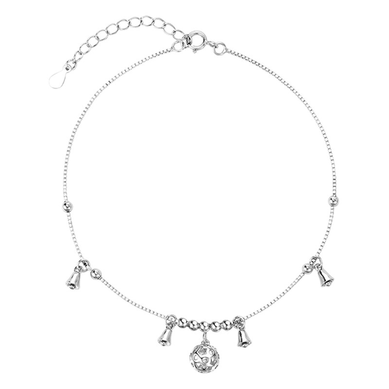 Palace Bell Anklet for Women's Birth Year Ancient Style High-End Bell Anklet Ins Niche Design Accessible Luxury Transfer Anklet
