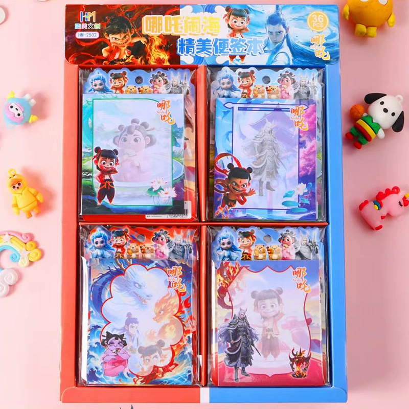 Mini sharing pocket notebook (Sanolou) — portable cartoon covers, assorted themed designs