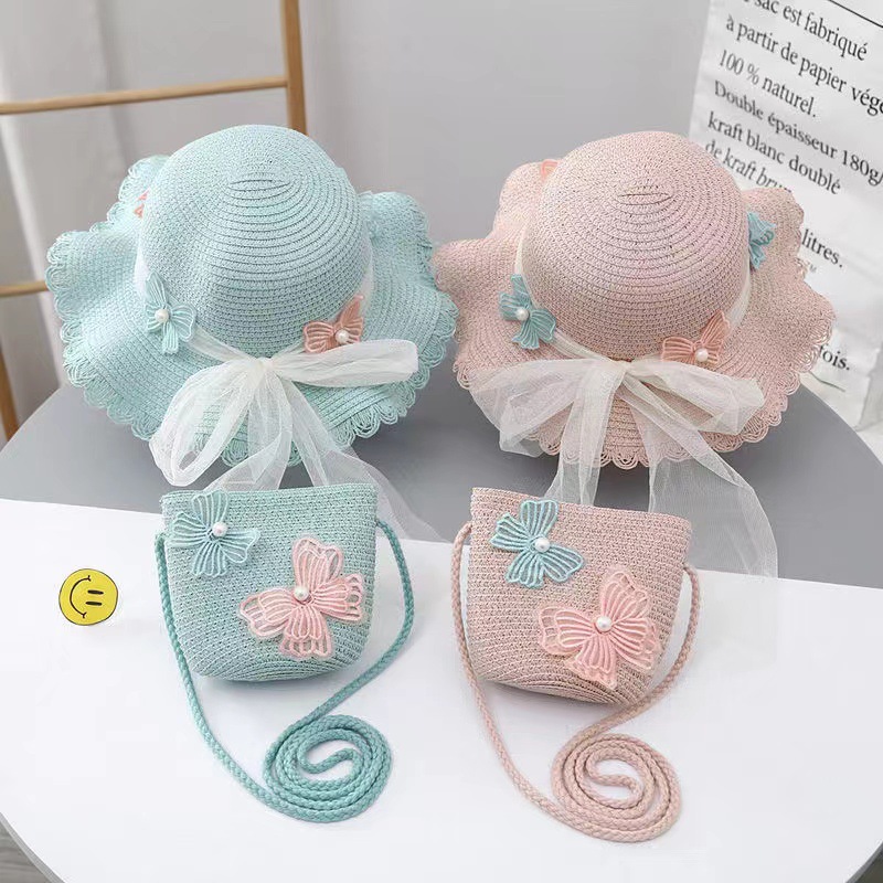 Sombreros para niños niñas sombreros de verano bebés pescadores sombreros princesa sombreros de playa lindos padres e hijos sombreros solares