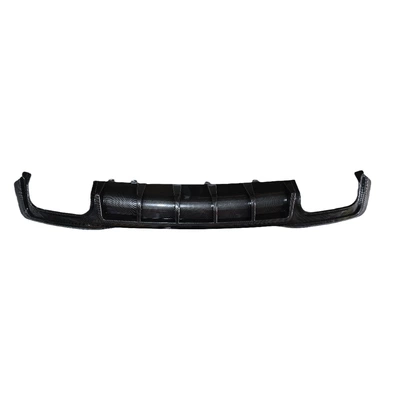 Suitable for 19-25 Audi A7A7L Big Surrounded - blade-style-carbon-pattern-rear-lip
