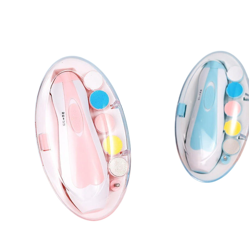Cross-Border Foreign Trade Baby Nail Grinder Anti-Scratch Electric Nail Clipper Set Newborn Children's Manicure Tools
