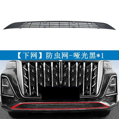 Suitable for Hongqi 23-27 models, HS5 insect-proof grille, radiator protection net, special modification accessories (Automobile anti-insect net) - 23-26-model-hongqi-hs5-matte-black1
