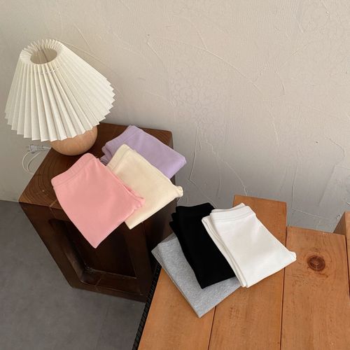 Autumn and winter girls' leggings, pure cotton, versatile pants for children and babies, Korean style anti-mosquito trousers, printed trendy one-piece drop shipping