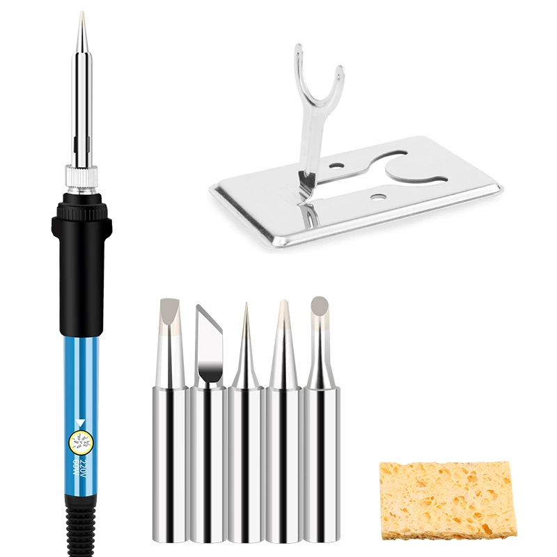 Трансграничный источник питания 806 внутренний нагрев Электрический паяльник с регулируемой температурой 8 костюм манометр США 110 В 936 паяльник с постоянной температурой 60 Вт