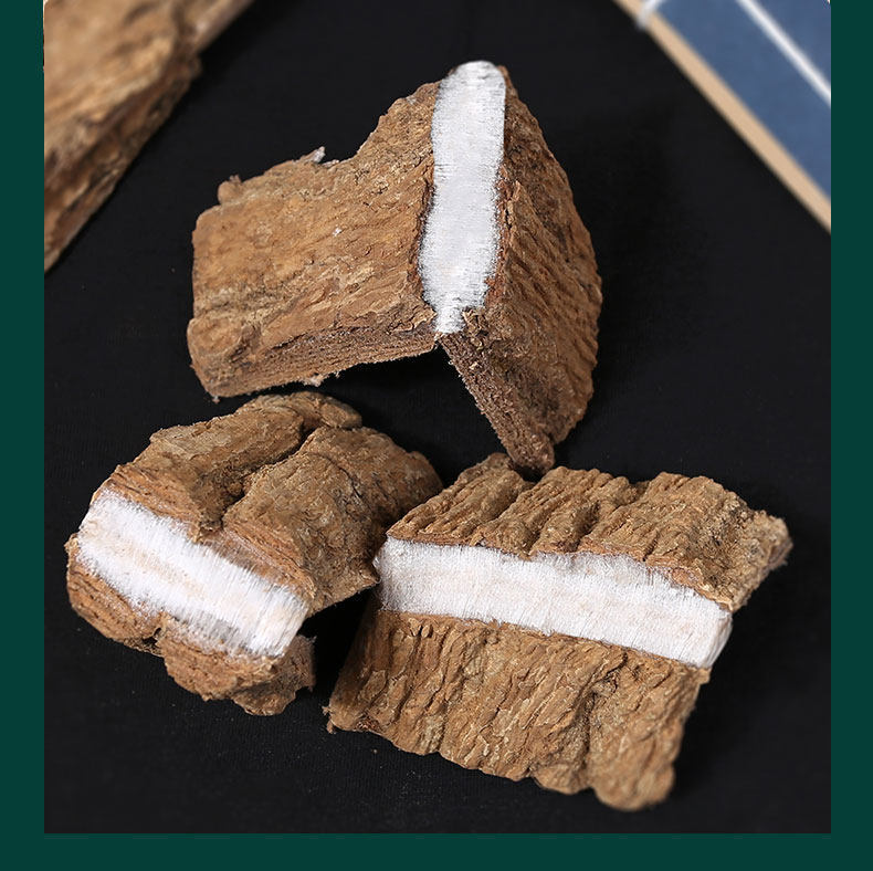 Wild Eucommia Bark 500g Du Zhong Dried Herbal Bark for Soup Wine and Tea preparation