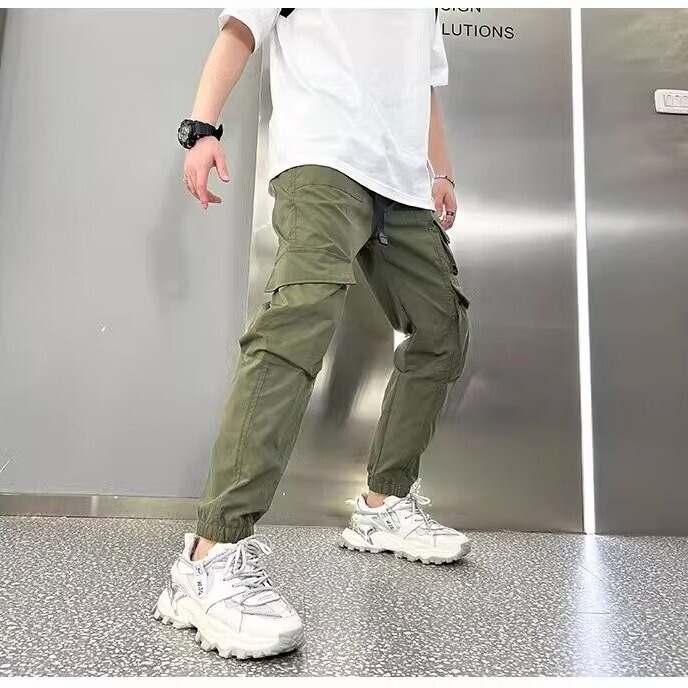 American-style Aviator Cute Pants Men's Trendy Brand Spring and Autumn Outdoor Functional Multi-pocket Pants Sports Casual Pants American-style Aviator Cute Pants Men's Trendy Brand Spring and Autumn Outdoor Functional Multi-pocket Pants Sports Casual Pants