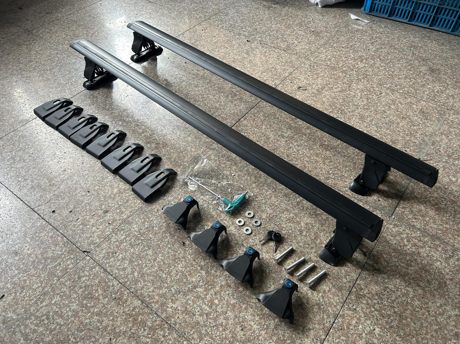 Roof rack: Pikache Cross Bars Aluminum - stainless-steel-tiger-claw-with-aluminum-alloy-cross-bar