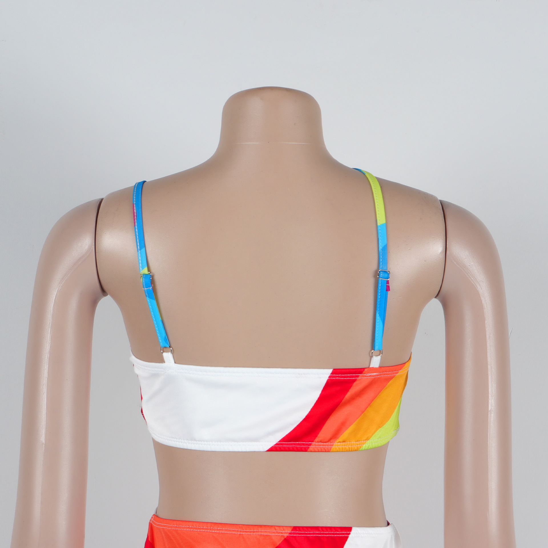 427g Weight Maxi Long Dress Dress Length Type Sleeveless Sleeve Length Two Piece Dress Dresses Type Polyester Fabric Type High Waist Waist Line Holiday Occasion Strap Neckline Slim Fit Type Color Block Pattern Summer Season Women's Gender Streetwear Style Wholesale Women's Streetwear Color Block Holiday Strap Sleeveless Two Piece Dress 49