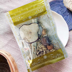 Dried sea coconut flakes, soup ingredients, dry goods, snow pear, dried grass roots, bamboo cane, sugar cane, sea bottom coconut, sugar cane hairy root tea