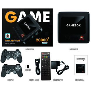 Cross-border G10 TV game machine box dual system set-top box wireless 3D home 4K HD PSP PS1