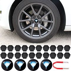 テスラモデル 3/X/S ホイールハブキャップホイールハブキャップロゴカバーセンターカバーセット修正アクセサリーに適しています
