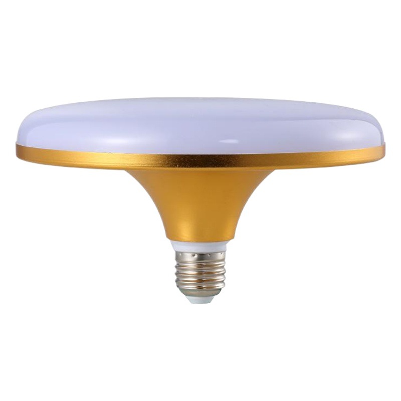 Fábrica al por mayor LED UFO bombilla hogar ojo protección lámpara de ahorro de energía E27 tornillo boca tres-prueba de alta potencia super brillante Lámpara de iluminación