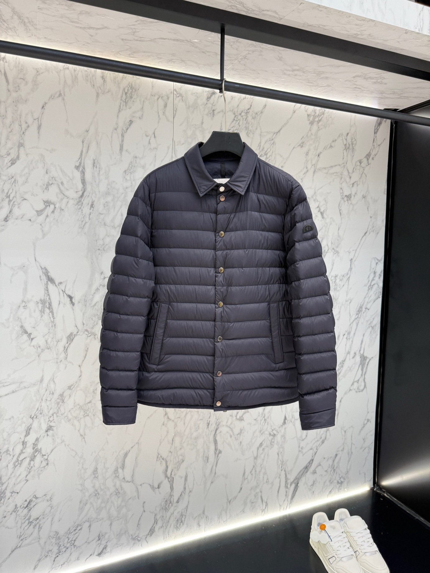 蒙家25ss M家新款时尚设计师款生活百搭羽绒服夹克外套