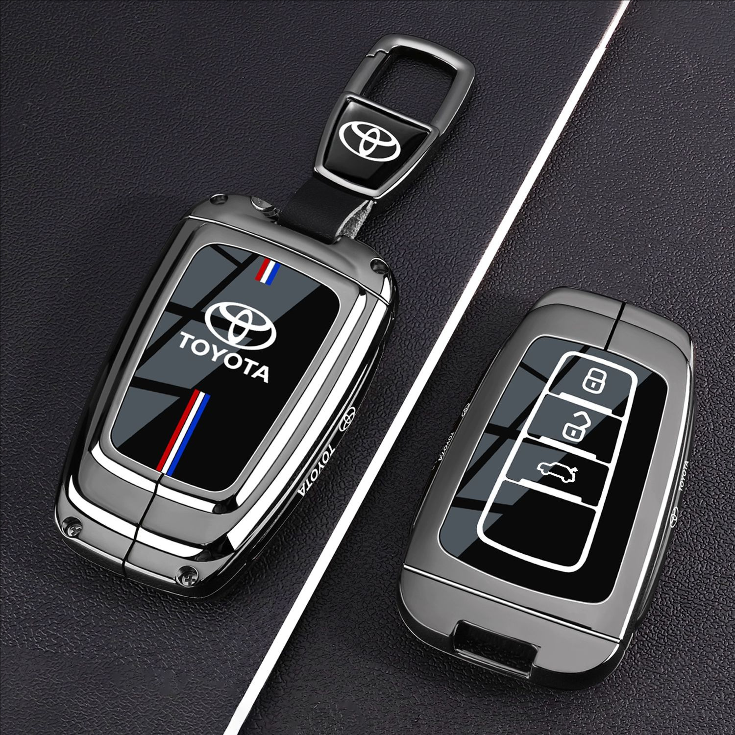 Toyota Corolla Corolla 키 커버에 적합 Highlander Camry Camry 자동차 Prius 버클