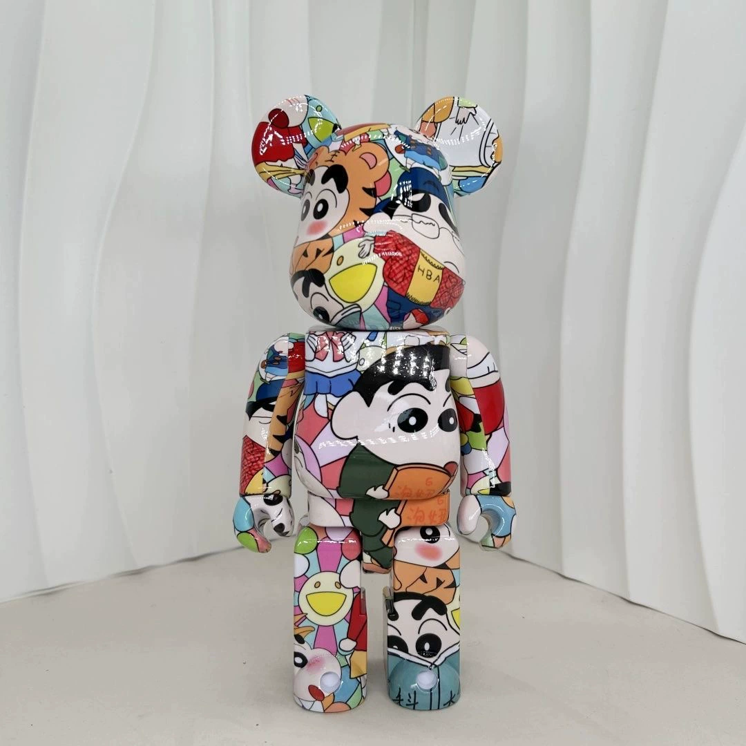 Bearbrick 400% Violent Xiong Fan Gogh — фигура «Подсолнух», кролик, звезда, луна, поверхностный трендовый дизайн