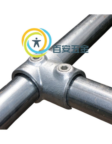 Wholesale 32 galvanized steel pipe connector fence frame round pipe connector 1-inch base elbow tee water pipe