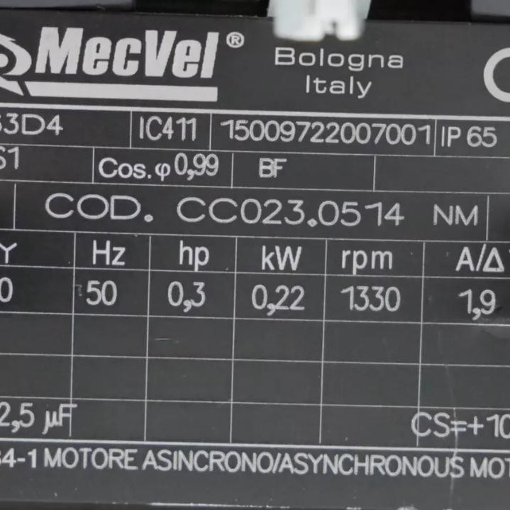 意大利MECVEL齿轮ME63D4电子五金材料