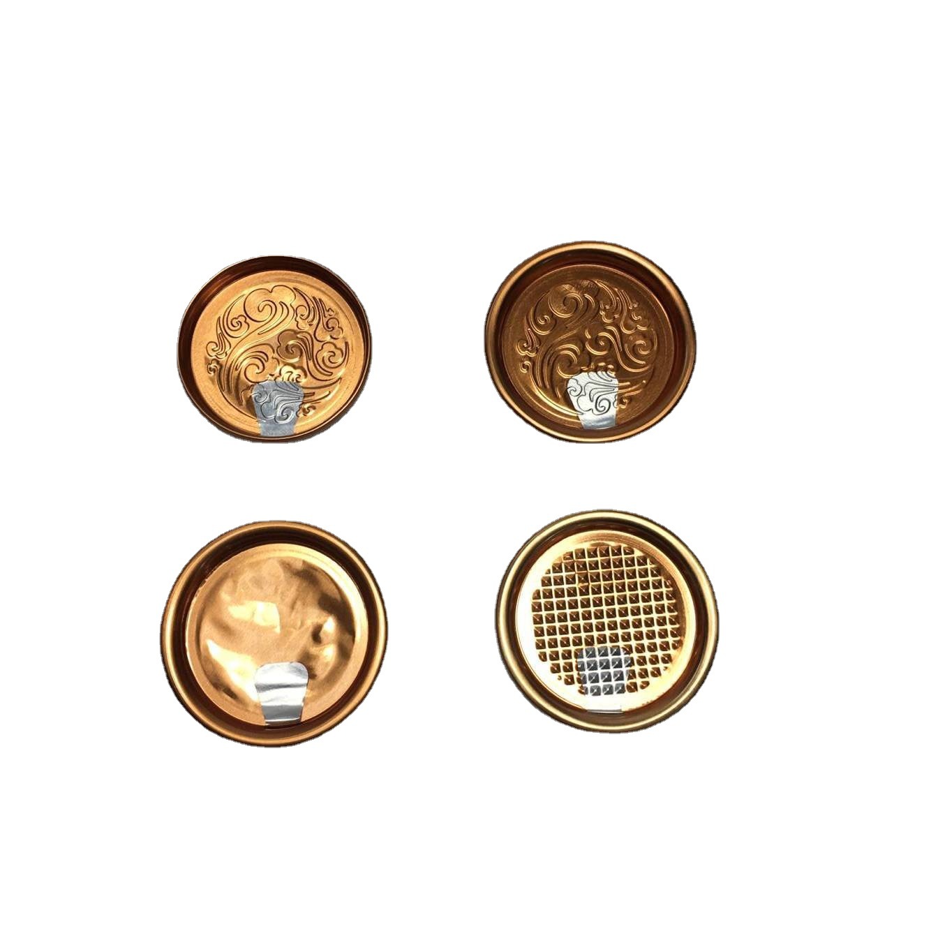 小罐茶铝箔盖易撕盖子112#113#46毫米48毫米50毫米铝箔盖纸罐易撕