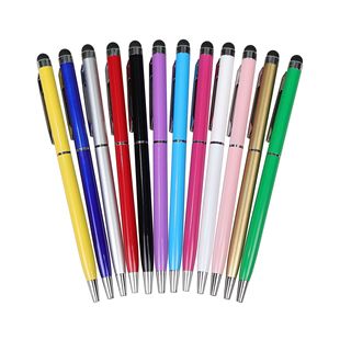 Metal small Gao Shibi pen mobile phone tablet through touch toothpick pen dual-purpose handwriting capacitor