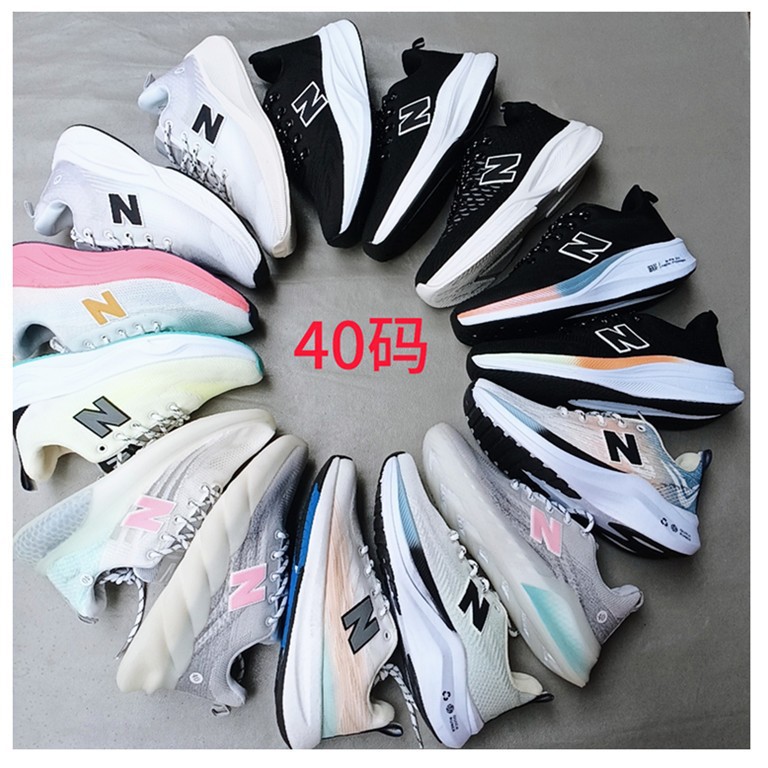 2025 primavera nueva NB con el mismo tipo de zapatos casuales de estudiantes de tamaño único transfronterizos puestos de suministro al por mayor tacones planos